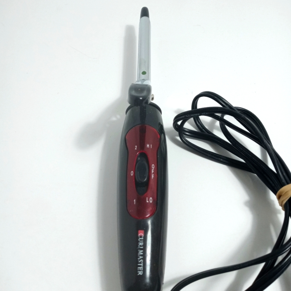 🏖 Curlmaster 1/4" Professional Spring Curling Iron EUC